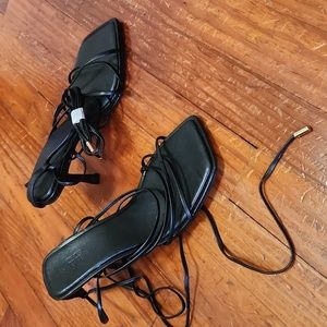 Size 7 Strappy Heels (ASOS)